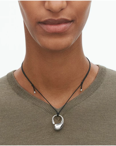 Georg Jensen - Mercy Silver Pendant, Medium