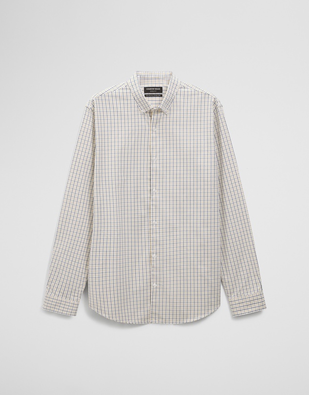 Country Road - Regular Fit Cotton Grid Shirt