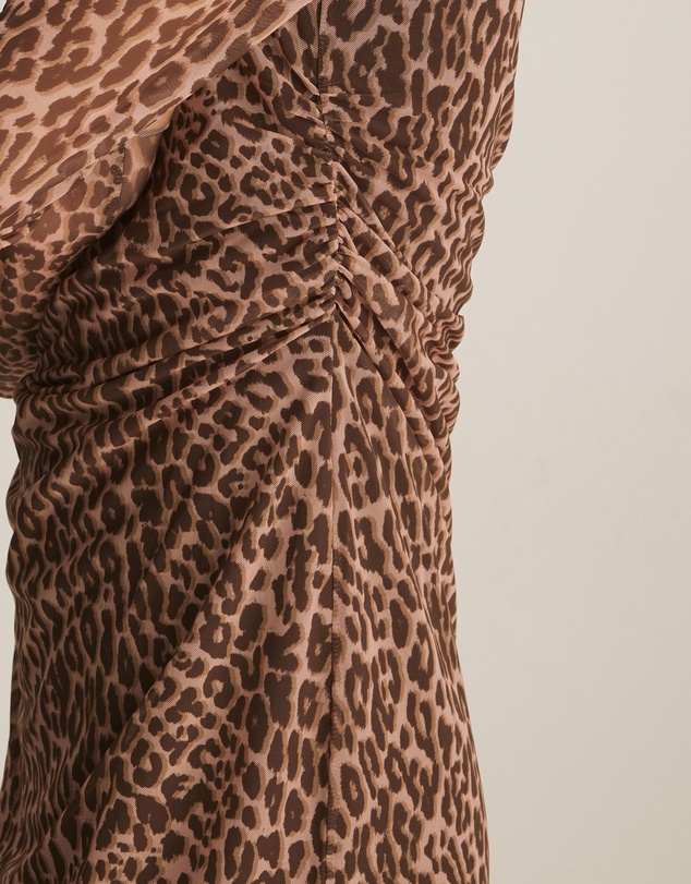 & Other Stories - Long Sleeve Printed Mini Dress