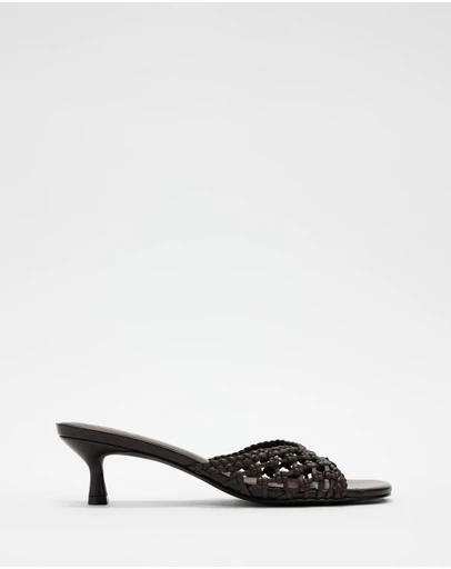 AERE - Open Toe Mules
