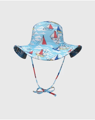 Aqua Blu Kids - Helm Lycra Bucket Hat - Babies