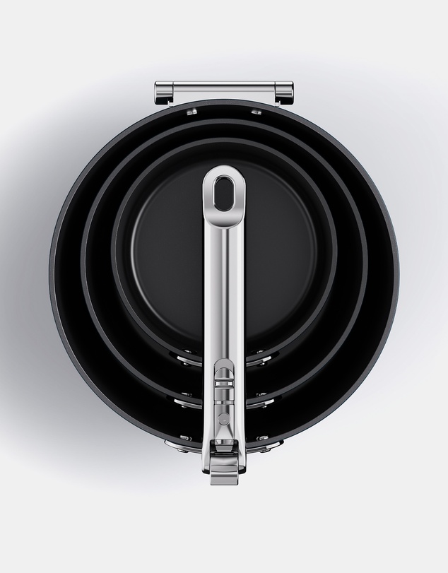 Joseph Joseph - Space 3-piece Non-stick Saucepan Set