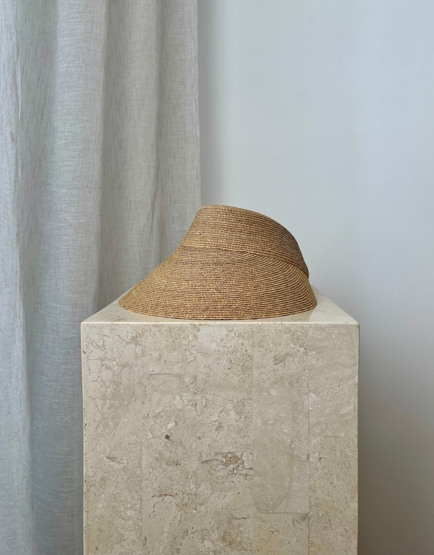 UNE PIECE - Madagascan Raffia Sun Visor