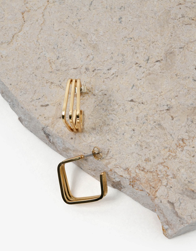 Forcast - Kara Gold Earrings