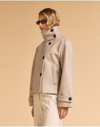 MVN - Short Funnel Neck Jacket