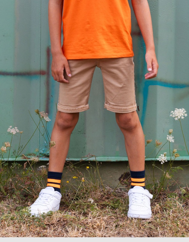 TYGO&vito - Quinn Slim Twill Shorts - Kids-Teens