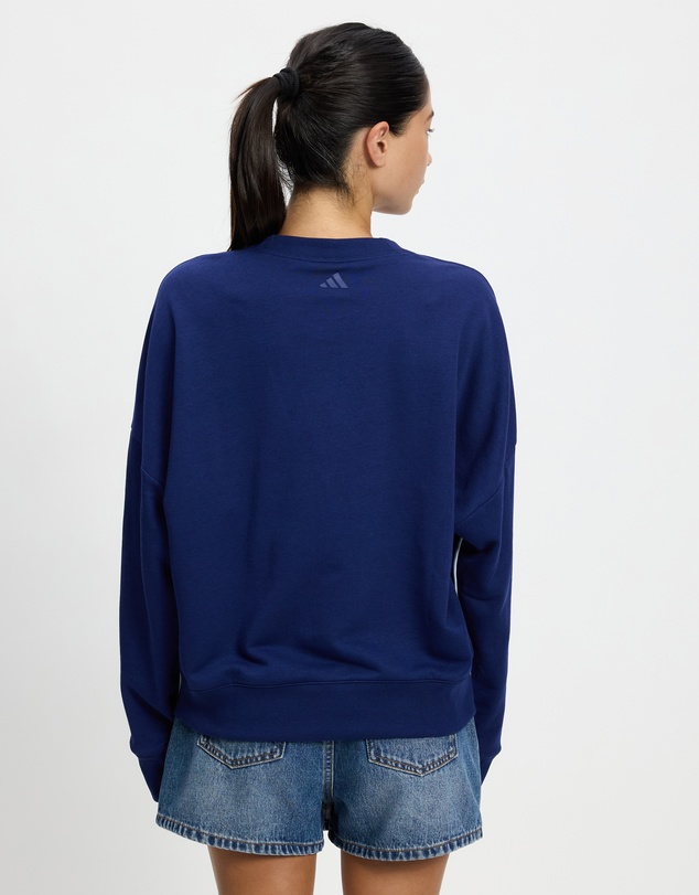 adidas Sportswear - Seasonal Essentials Colorpop Sweatshirt With Embroidered Graphic