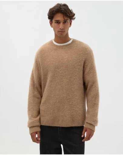 AERE - Brushed Alpaca Blend Sweater