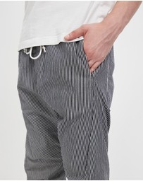 Surrounded By Ghosts - The Vanadium Denim Drawstring Pants