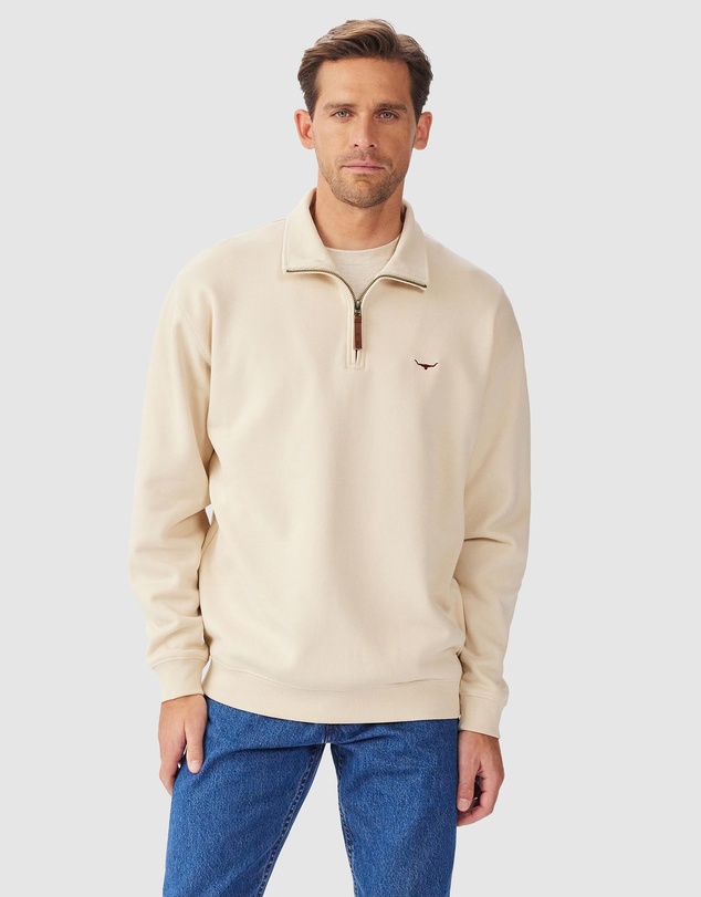 R.M.Williams - Mulyungarie 1/4 Zip Sweatshirt