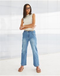 DRICOPER DENIM - Cody Kick Flare Rodeo Trousers
