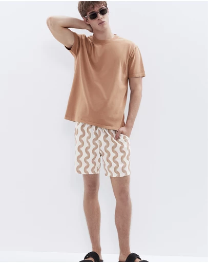 UNISON - Wavy Swim Short