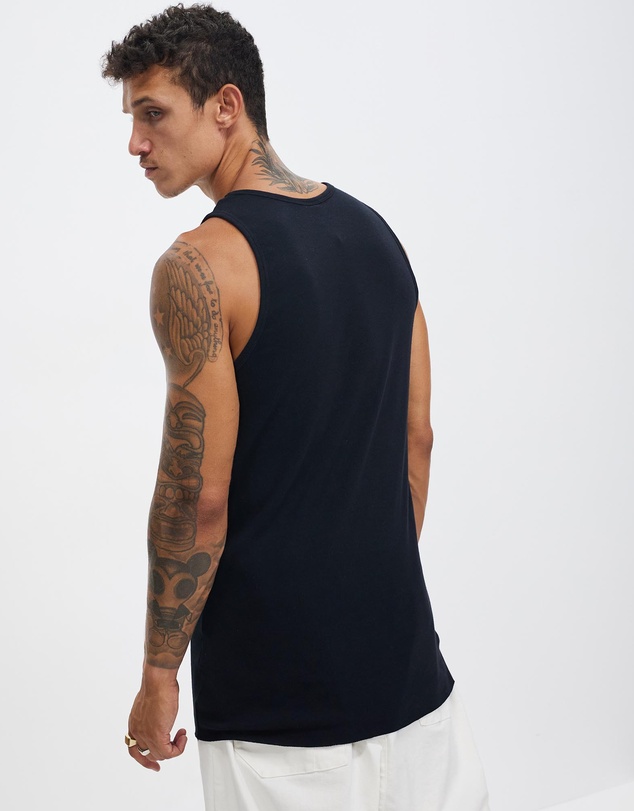 Surrounded By Ghosts - The Amphibole Rib Knit Singlet