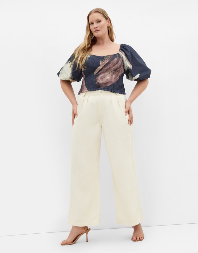 City Chic - Amari Geo Print Top