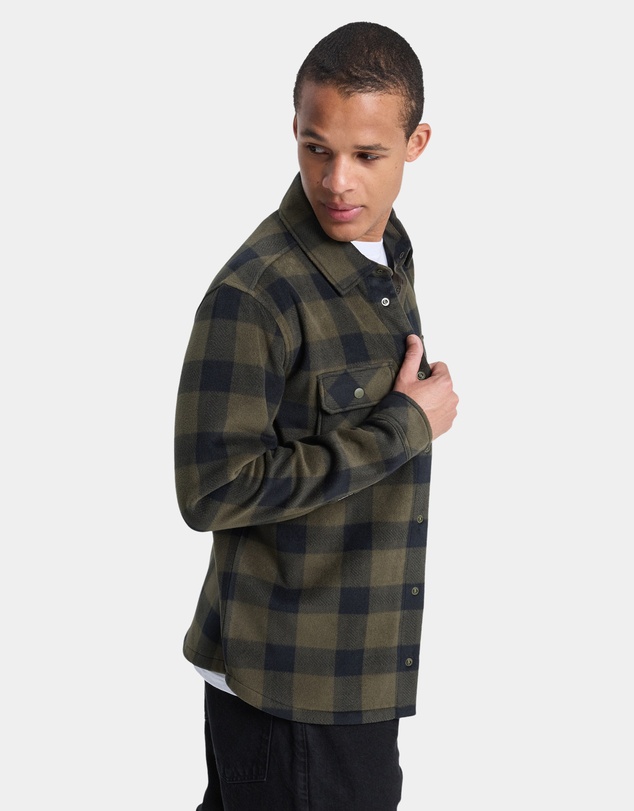 Quiksilver - Mens Bering Strait Check Long Sleeve Shirt