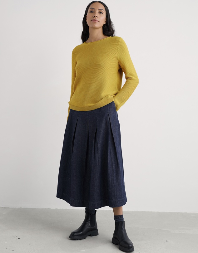 Seasalt - Seasalt Cornwall Yellow Makers Jumper
