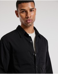 Calibre - Cotton Double Pocket Shirt Black