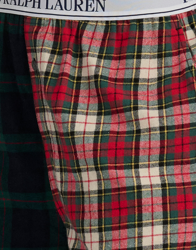 Polo Ralph Lauren - Plaid Cotton Flannel Boxer Short