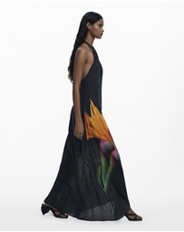 Desigual - Printed Long Dress
