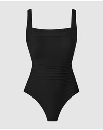 Miraclesuit Swimwear  - Rock Solid Polaris Wired Square Neck One-Piece Shaping Swimsuit