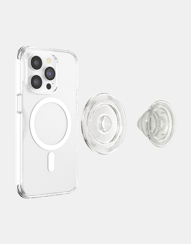 PopSockets - PopGrip MagSafe Phone Grip Holder + Magnetic Adapter Ring