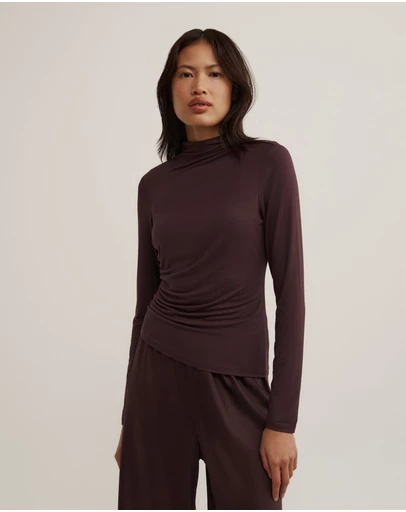 Witchery - Long Sleeve Jersey Top