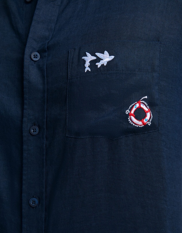 Sportscraft - Halyard Long Sleeve Linen Shirt