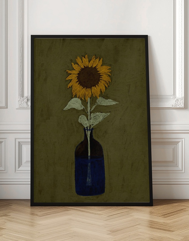 Olive et Oriel - Radiant View by Shatha Al Dafai Art Print