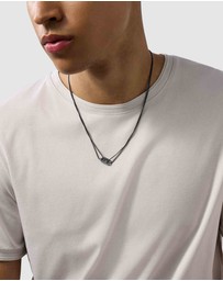 Emporio Armani - Black Necklace