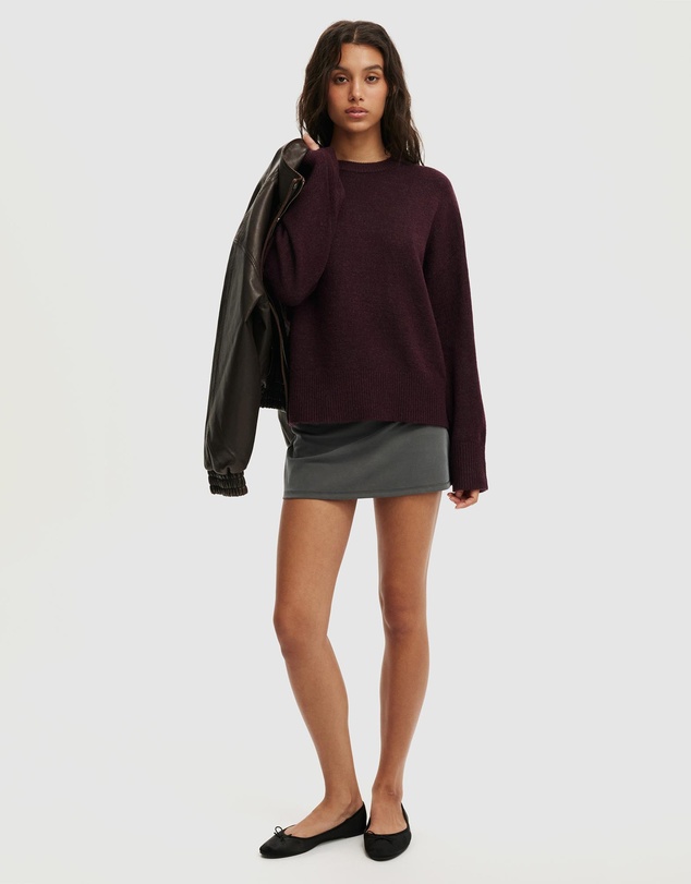 Cotton On - Luxe Crew Neck Sweater