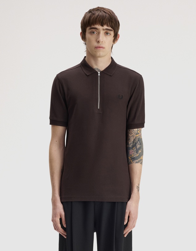 Fred Perry - Crepe Pique Polo Shirt