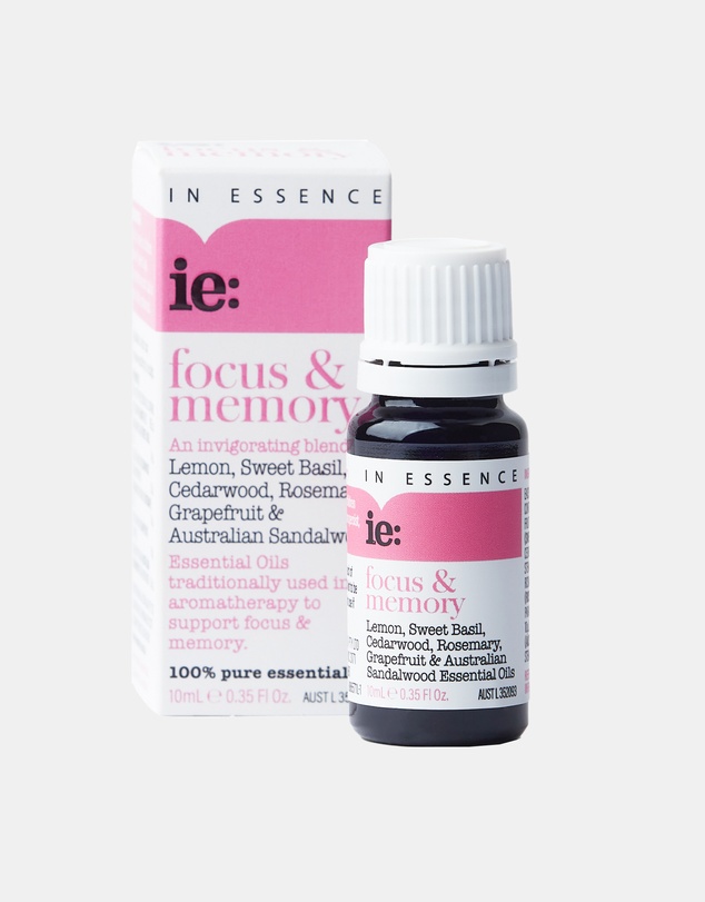 In Essence - In Essence ie: Focus & Memory Essential Oil Blend 10mL