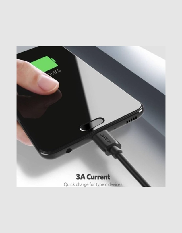 Ugreen - UGreen USB 3.0 to USB-C 2M Black Cable