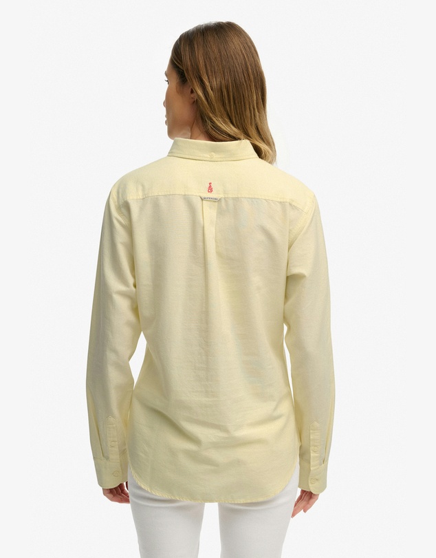 Superdry - Slim Oxford Button Down Long Sleeve Shirt