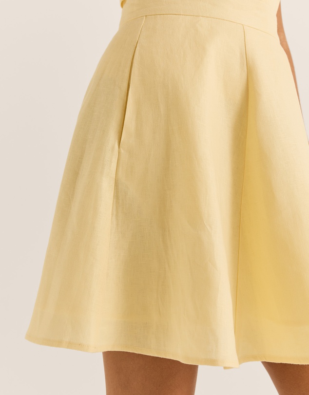 Review - Norah Linen Mini Skirt