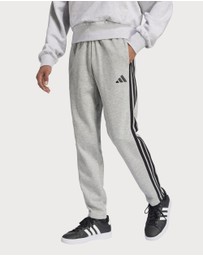 adidas Sportswear - Essentials 3-Stripes Open Hem Fleece Pants Mens