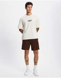 Thrills - Calm State Embro Box Fit Oversize Cropped Tee