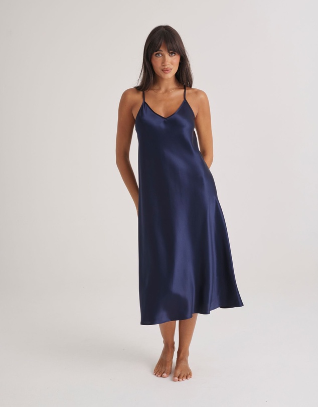 Love and Lustre - Silk Slip 3/4 Length