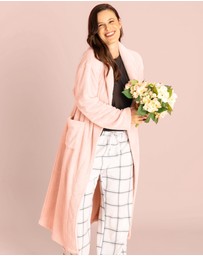 Ava & Audrey  - Ava & Audrey Betty Jacquard Fleece Robe