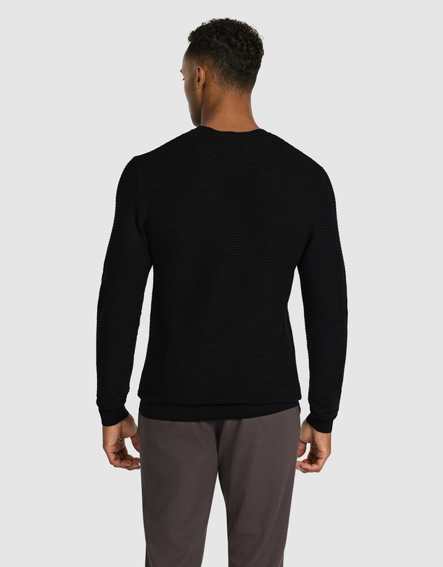 Tarocash - Cambridge Textured Crew Knit
