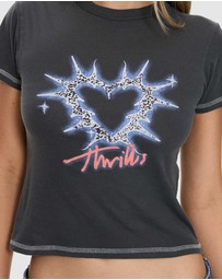 Thrills - Burning Hearts Boy Tee