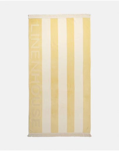 Linen House - Linen House Logo Beach Towel