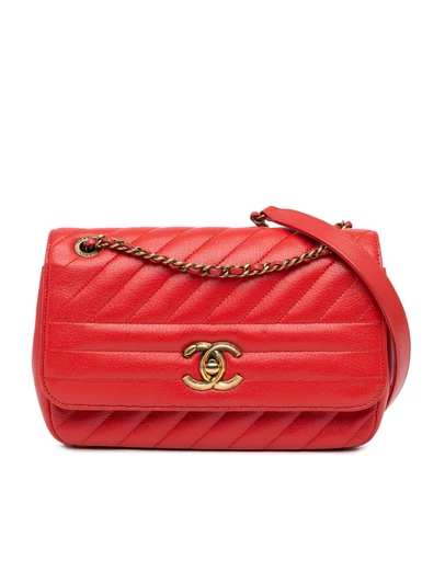 Pre-Loved by Azura Reborn - Pre-Loved chanel Fashionable Quilted Leather Shoulder Bag with Chain Strap for Women