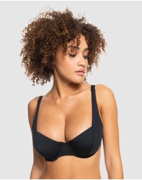 Roxy - Womens Beach Classics D-Cup Underwired Bikini Top