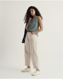 Seasalt - Seasalt Cornwall Blue Achilla V-neck Vest