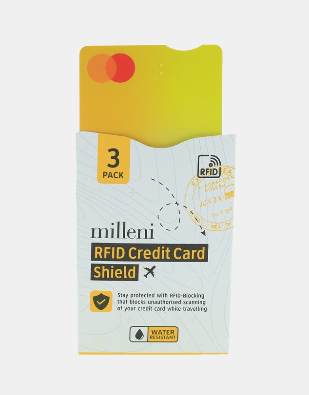 Milleni - Milleni Travel RFID Credit Card Shield (3 PK)