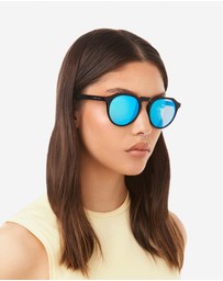 Hawkers Co - HAWKERS - Diamond Black Clear Blue WARWICK X Sunglasses for Men and Women UV400
