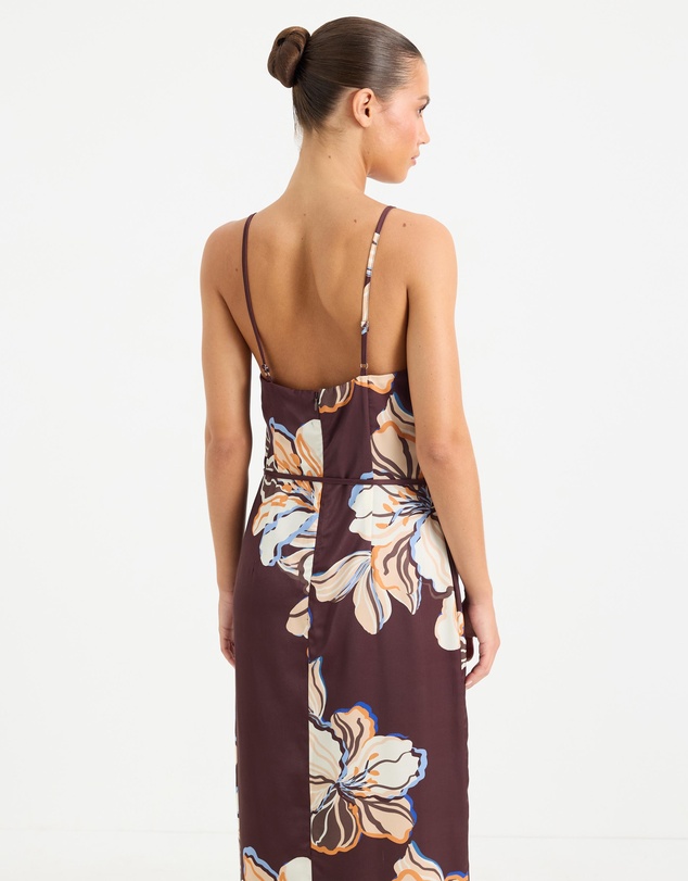 Calli - Julien Scoop Neck Maxi Dress