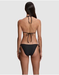 Polo Ralph Lauren - Logo Jacquard Ricky Halter Triangle Bikini Top