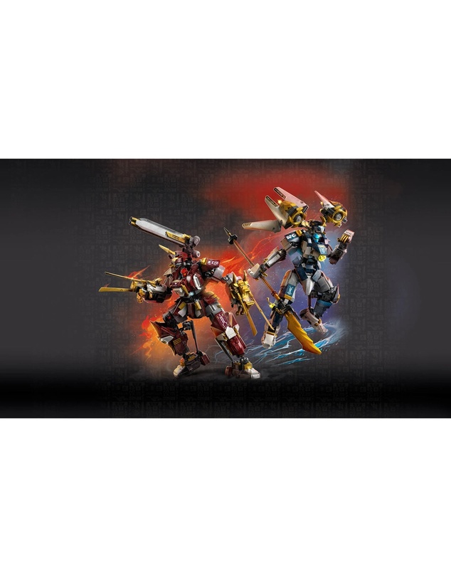 LEGO - 71870 Fire And Water Twin Mech